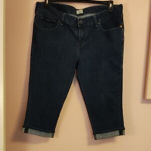 Levi's Blue Ankle Cropped Jeans